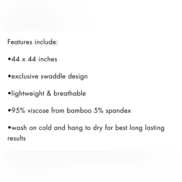 🐾NIB 101 Dalmatian Bamboo Swaddle Set🐾 - Picture 10 of 10